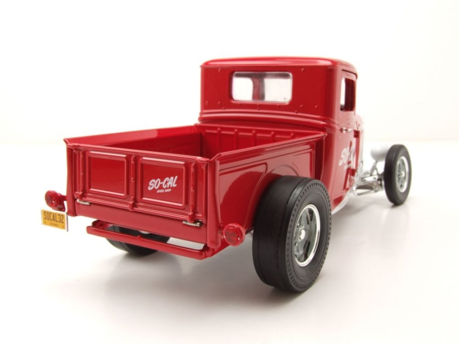 ACME 社　1/18 フォード・ピックアップ ソーキャル・スピードショップ Modellauto Ford Hot Rod Custom Pick Up So-Cal Speed Shop 1932 rot