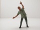 Figur Serie 2 #5 Mann hellgrün grau für 1:18 Modelle American Diorama