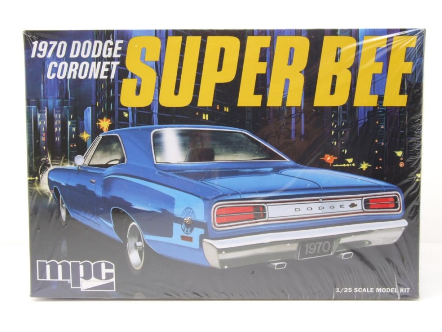 Dodge Coronet Super Bee 1970 Kunststoffbausatz Modellauto 1:25 MPC