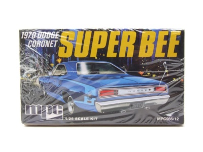 Dodge Coronet Super Bee 1970 Kunststoffbausatz Modellauto 1:25 MPC