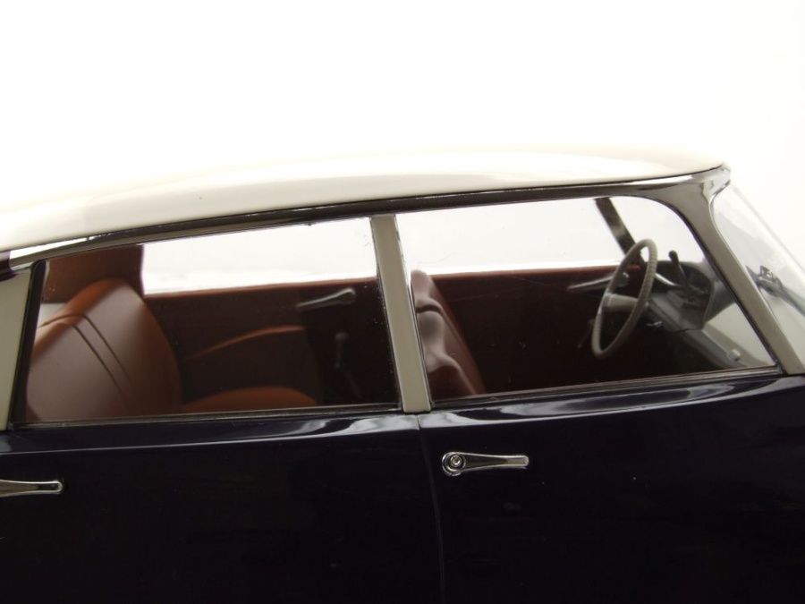 Citroën DS 19 1955 Purple and Champagne 1:12 Norev