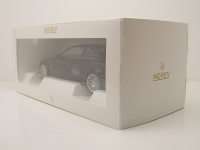 BMW M3 CSL E46 2003 schwarz Modellauto 1:18 Norev