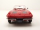 Chevrolet Corvette C2 Sting Ray Convertible 1963 rot Modellauto 1:18 Norev