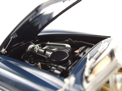Mercedes 190 SL Cabrio 1957 dunkelblau Modellauto 1:18 Norev
