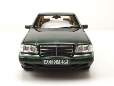 Mercedes C-Klasse W202 1993 grün metallic Modellauto 1:18 Norev