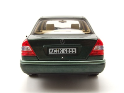 Mercedes C-Klasse W202 1993 grün metallic Modellauto 1:18 Norev