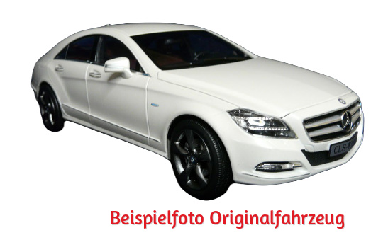 Mercedes CLS Coupe C218 2011 diamant weiß metallic Modellauto 1:18 Norev