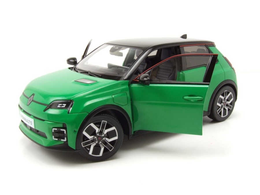 ミニカー Norev Renault 5 e-tech 100% electric NOREV - Renault 5 E-Tech 100% Electric (Black - 1:64 Scale