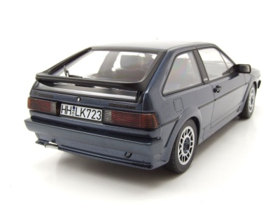 VW Scirocco Scala 1987 blau metallic Modellauto 1:18 Norev
