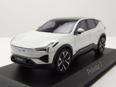 Polestar 3 2024 snow weiß Modellauto 1:43 Norev