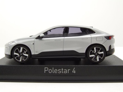 Polestar 4 2024 magnesium silber Modellauto 1:43 Norev