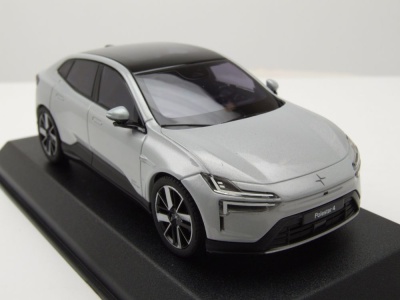 Polestar 4 2024 magnesium silber Modellauto 1:43 Norev