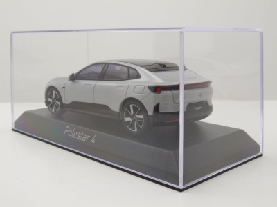 Polestar 4 2024 magnesium silber Modellauto 1:43 Norev