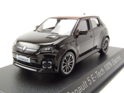 Renault 5 E-Tech 100% Electric 2025 schwarz rot...