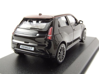Renault 5 E-Tech 100% Electric 2025 schwarz rot...