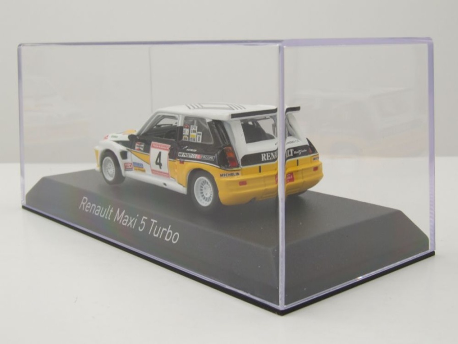 Norev 1/43 - Renault 5 Maxi Turbo N°4 Rallye Australie 1986 - C. Sainz