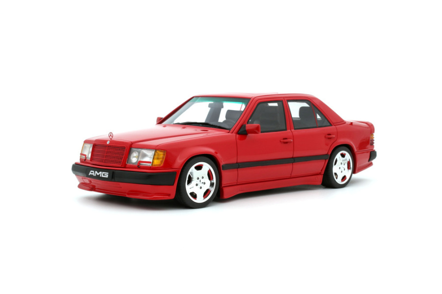 Mercedes 300 E 6.0 AMG W124 1987 rot Modellauto 1:18 Ottomobile
