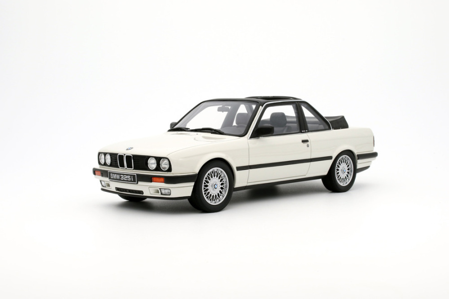BMW 325i E30 TC2 Baur Cabrio 1988 weiß Modellauto 1:18 Ottomobile
