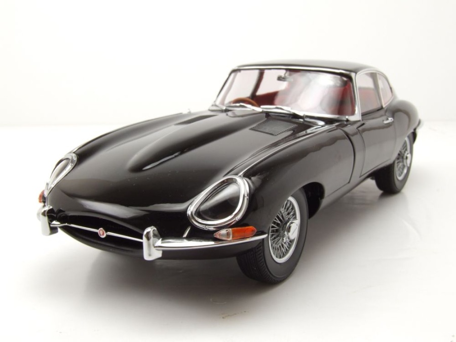 Modellauto Jaguar E Type RHD 1961 schwarz 1 18 Kyosho bei Modellautocenter 267 95