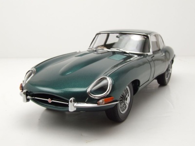 Jaguar E-Type RHD 1961 dunkelgrün Modellauto 1:18...
