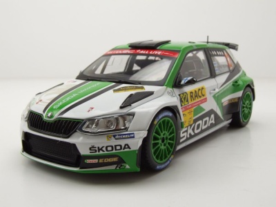 Skoda Fabia R5 #32 Rallye Catalunya 2018 grün...