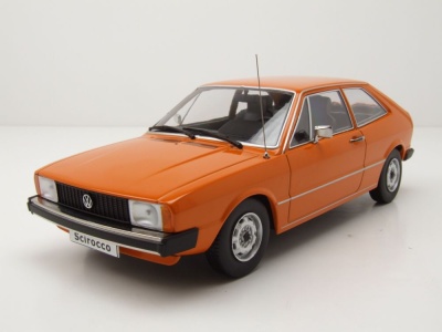 VW Scirocco 1 L 1975 orange Modellauto 1:18 KK Scale