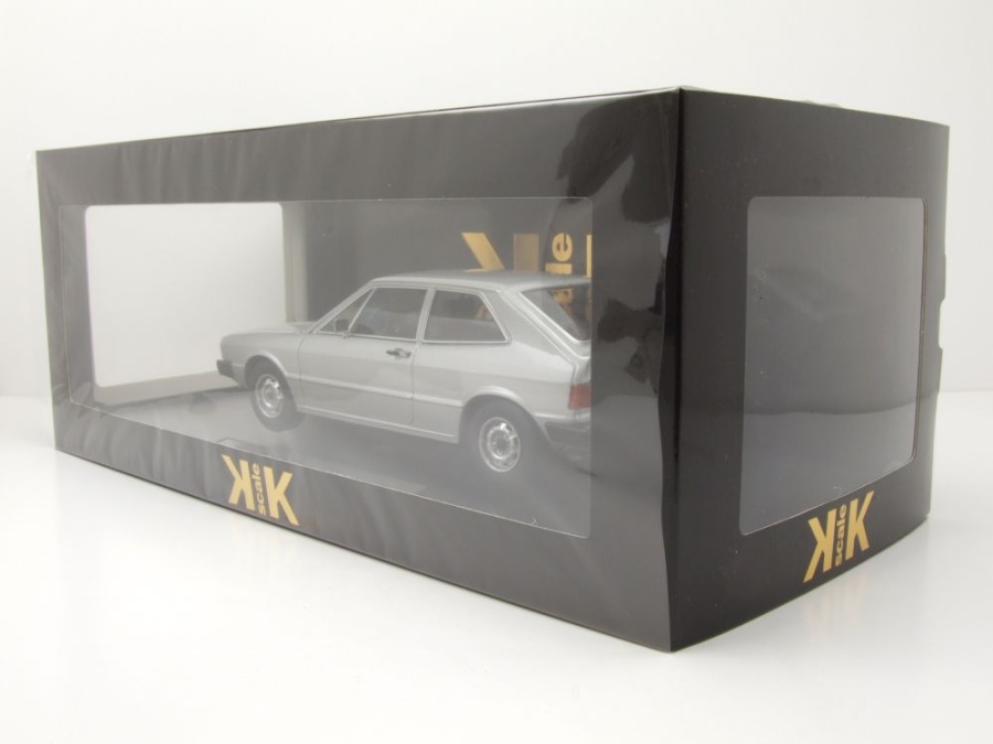 Maquette Voiture VW Scirocco 1 1975 Argent 1:18 KK Scale - Neuve, Métal, Avec Emballage D'origine