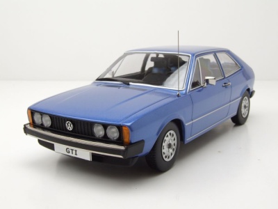 VW Scirocco 1 GTI 1976 blau metallic Modellauto 1:18 KK...