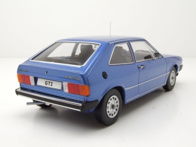 VW Scirocco 1 GTI 1976 blau metallic Modellauto 1:18 KK...