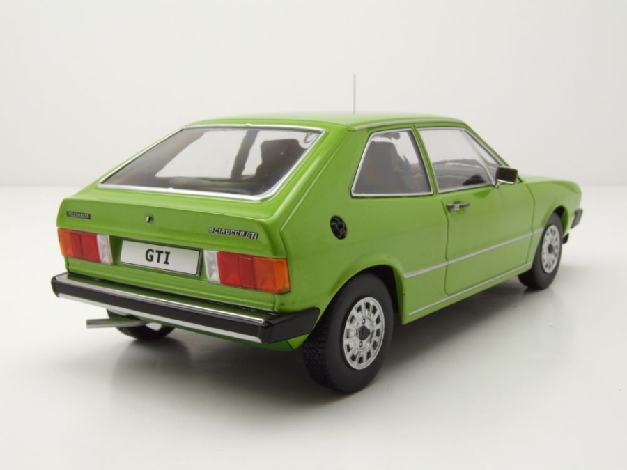 KK-Scale 1/18 - Volkswagen Scirocco 1 GTi 1976, Verte, Miniature Métal