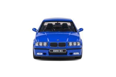 BMW M3 Coupe E36 1996 blau Modellauto 1:18 Solido