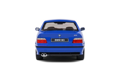 BMW M3 Coupe E36 1996 blau Modellauto 1:18 Solido