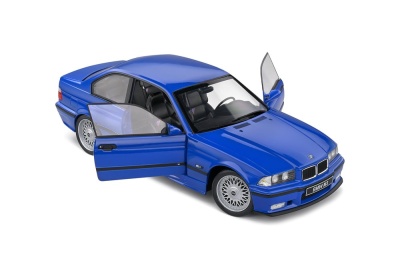 BMW M3 Coupe E36 1996 blau Modellauto 1:18 Solido