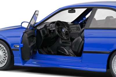 BMW M3 Coupe E36 1996 blau Modellauto 1:18 Solido