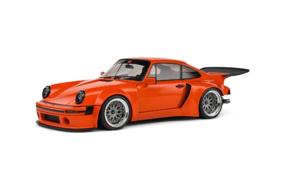 Porsche 911 KS-R 2022 orange Modellauto 1:18 Solido