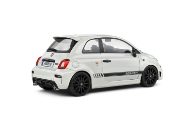 Fiat F595 Abarth 2022 weiß Modellauto 1:18 Solido