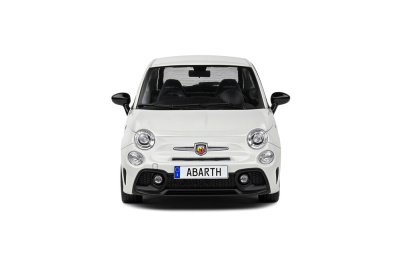 Fiat F595 Abarth 2022 weiß Modellauto 1:18 Solido