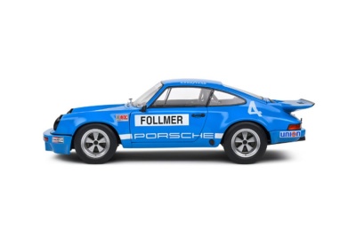 Porsche 911 RSR #4 IROC Riverside 1974 blau George...