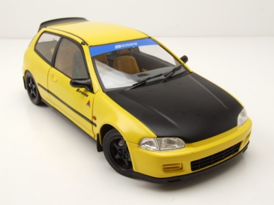 Honda Civic EG6 1991 gelb Modellauto 1:18 Solido