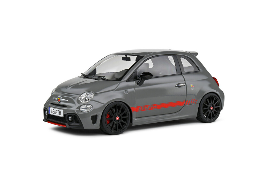 Fiat 695 Abarth 2022 grau Modellauto 1:18 Solido