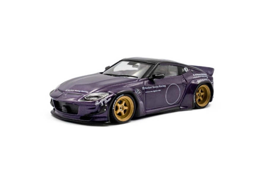 Nissan Fairlady Z Rocket Bunny 2022 lila Modellauto 1:43 Solido