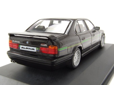 BMW Alpina B10 BiTurbo E34 1994 schwarz Modellauto 1:43 Solido