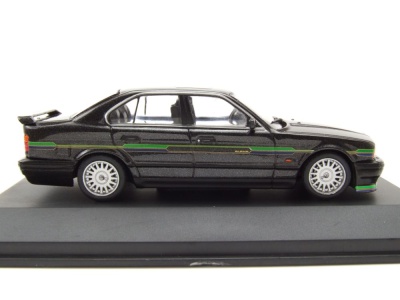 BMW Alpina B10 BiTurbo E34 1994 schwarz Modellauto 1:43 Solido
