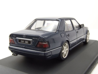Mercedes E60 AMG W124 1994 blau Modellauto 1:43 Solido