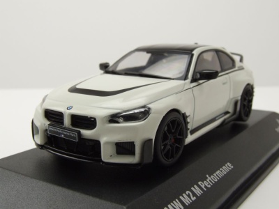 BMW M2 Performance G87 2023 weiß Modellauto 1:43...