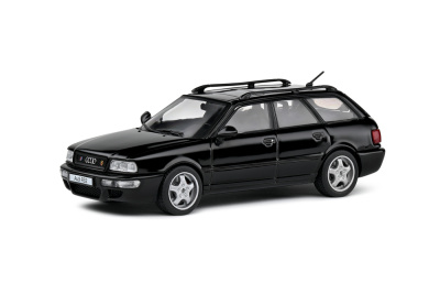 Audi RS2 Avant Kombi 1995 schwarz Modellauto 1:43 Solido