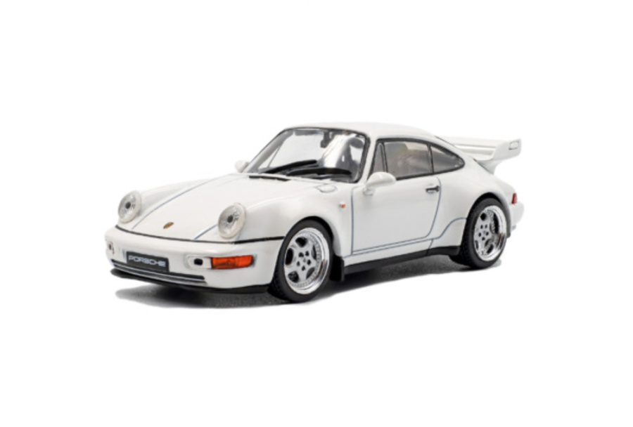Porsche 911 (964) RS 3.8 1994 weiß Modellauto 1:43 Solido