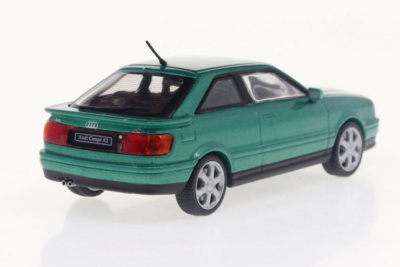 Audi S2 Coupe 1994 grün Modellauto 1:43 Solido