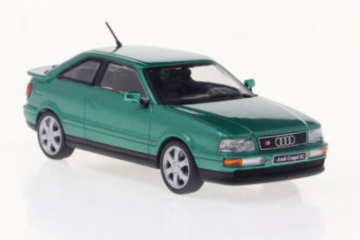 Audi S2 Coupe 1994 grün Modellauto 1:43 Solido