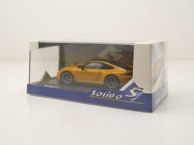 Porsche 911 (992) GT3 2023 gelb Modellauto 1:43 Solido